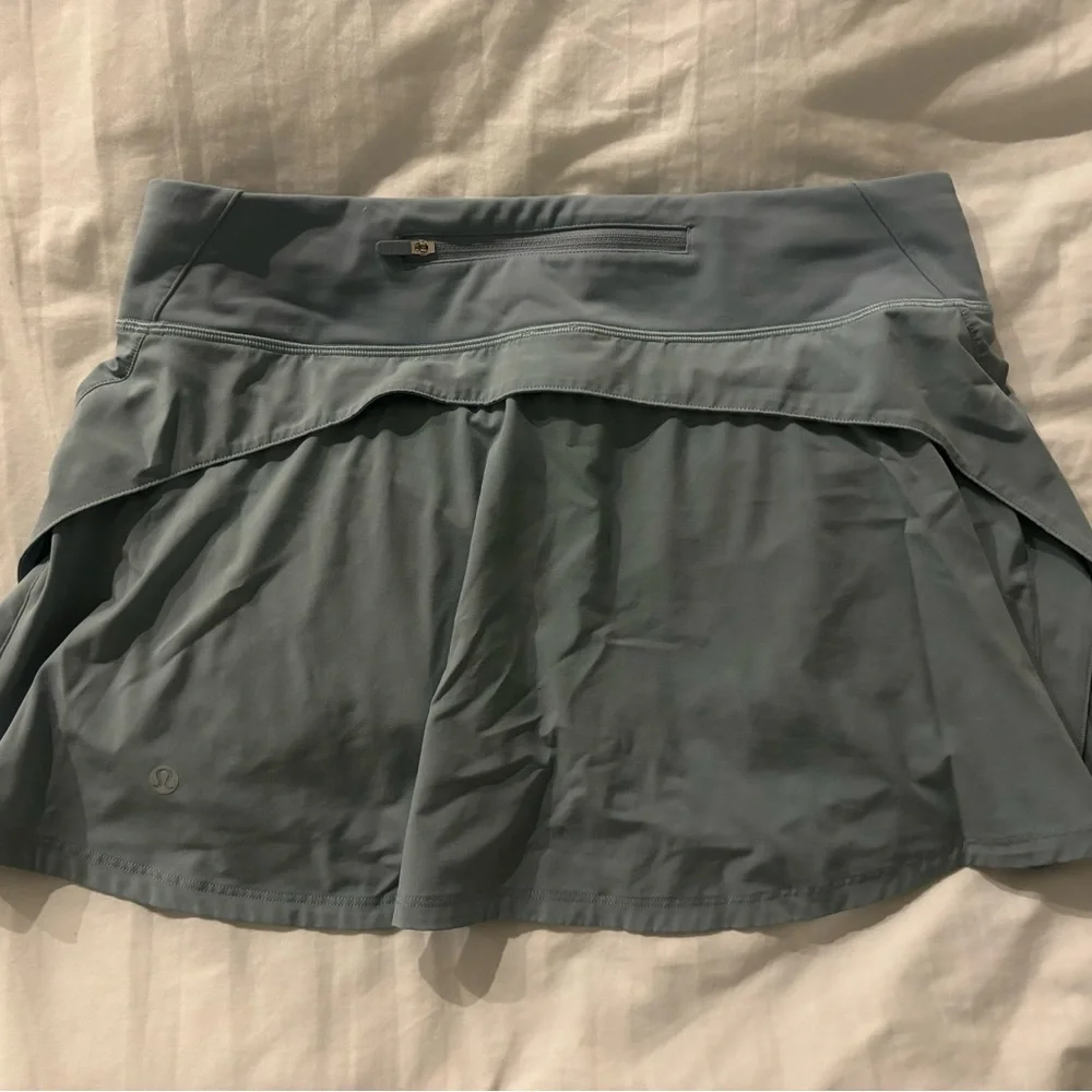 lululemon athletica Light Blue Tennis Skirt